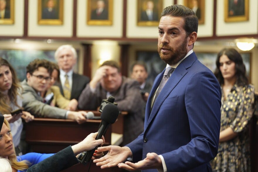 Florida House Speaker Daniel Perez compares higher education searches to  'spoil system' | WUSF