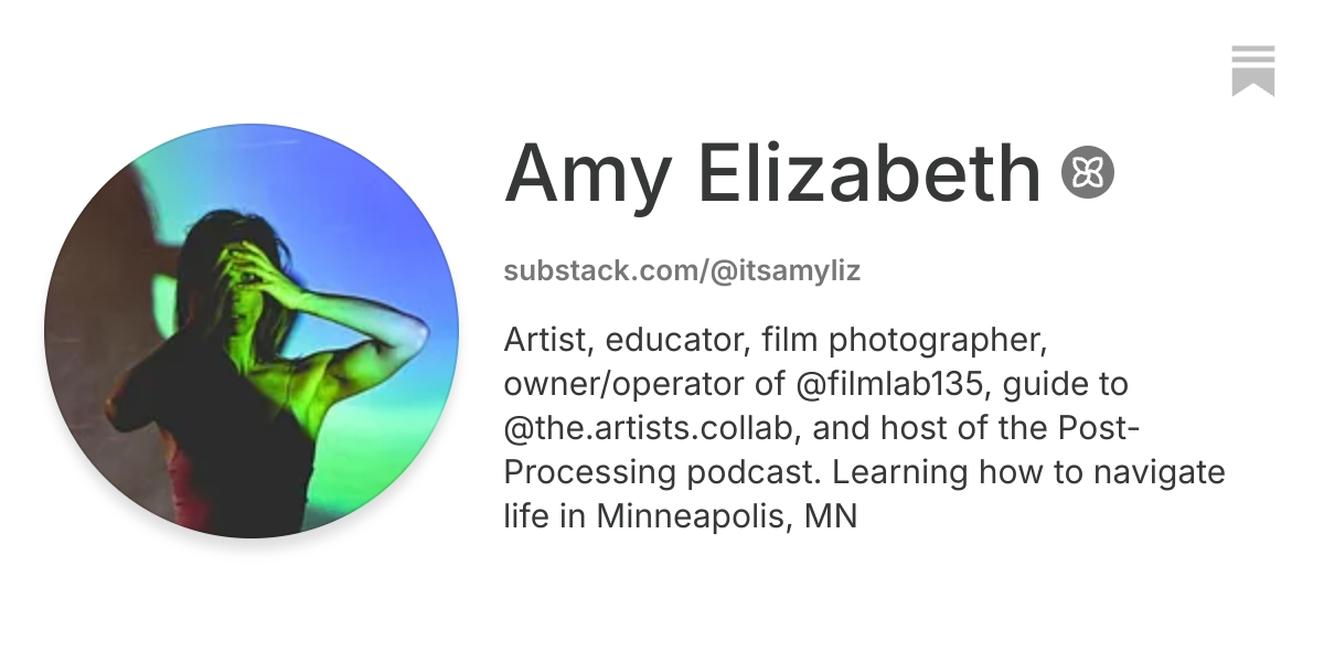 Amy Elizabeth | Substack