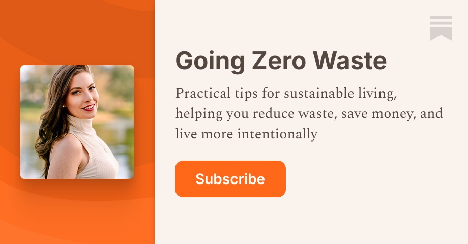 Going Zero Waste | Kathryn Kellogg | Substack