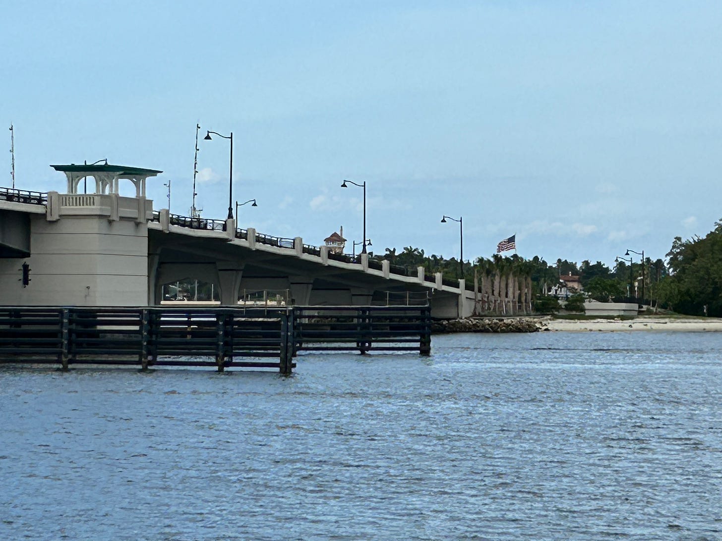 southern bridge near mar-a-lago palm beach florida