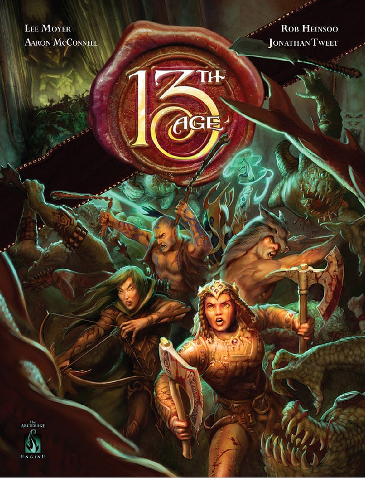 Covers for 13th Age and Apocalypse Keys