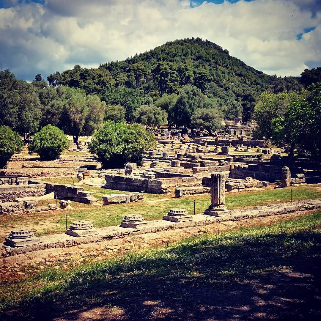 Olipmia, Greece, ancient ruines