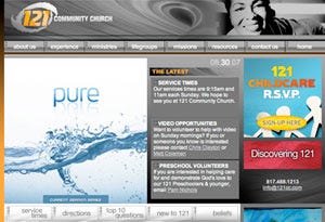 121 Community Church homepage 121 Community Church homepage