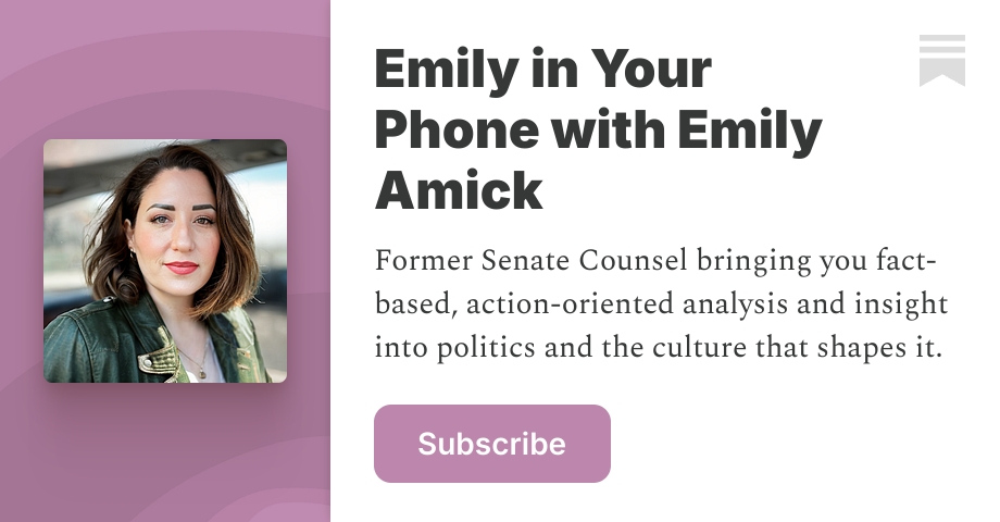 Emily Rice Substack Emily in Your Phone with Emily Amick | Substack