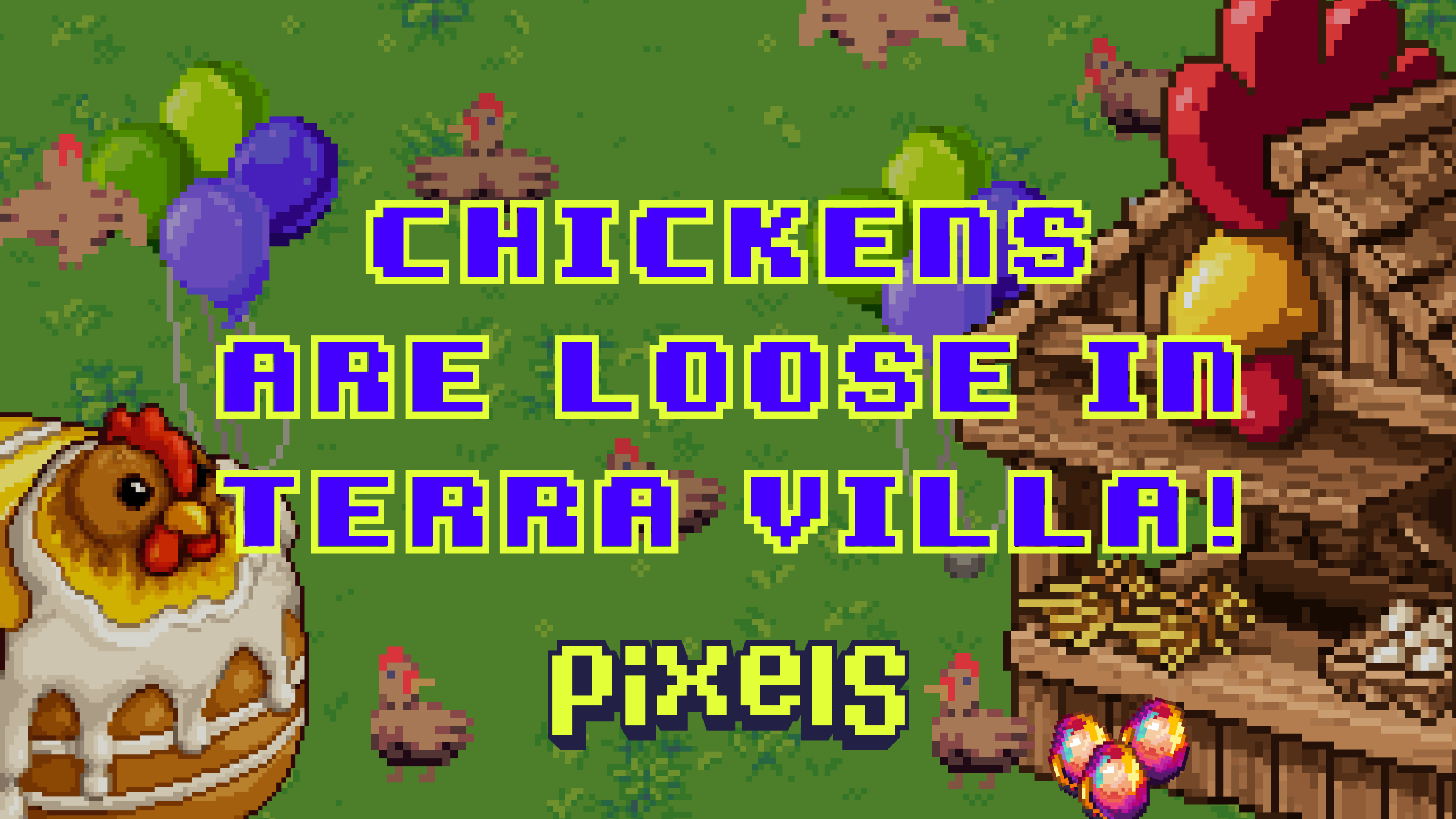 🐔 NEW EVENT! Chickens Are Loose in Terra Villa