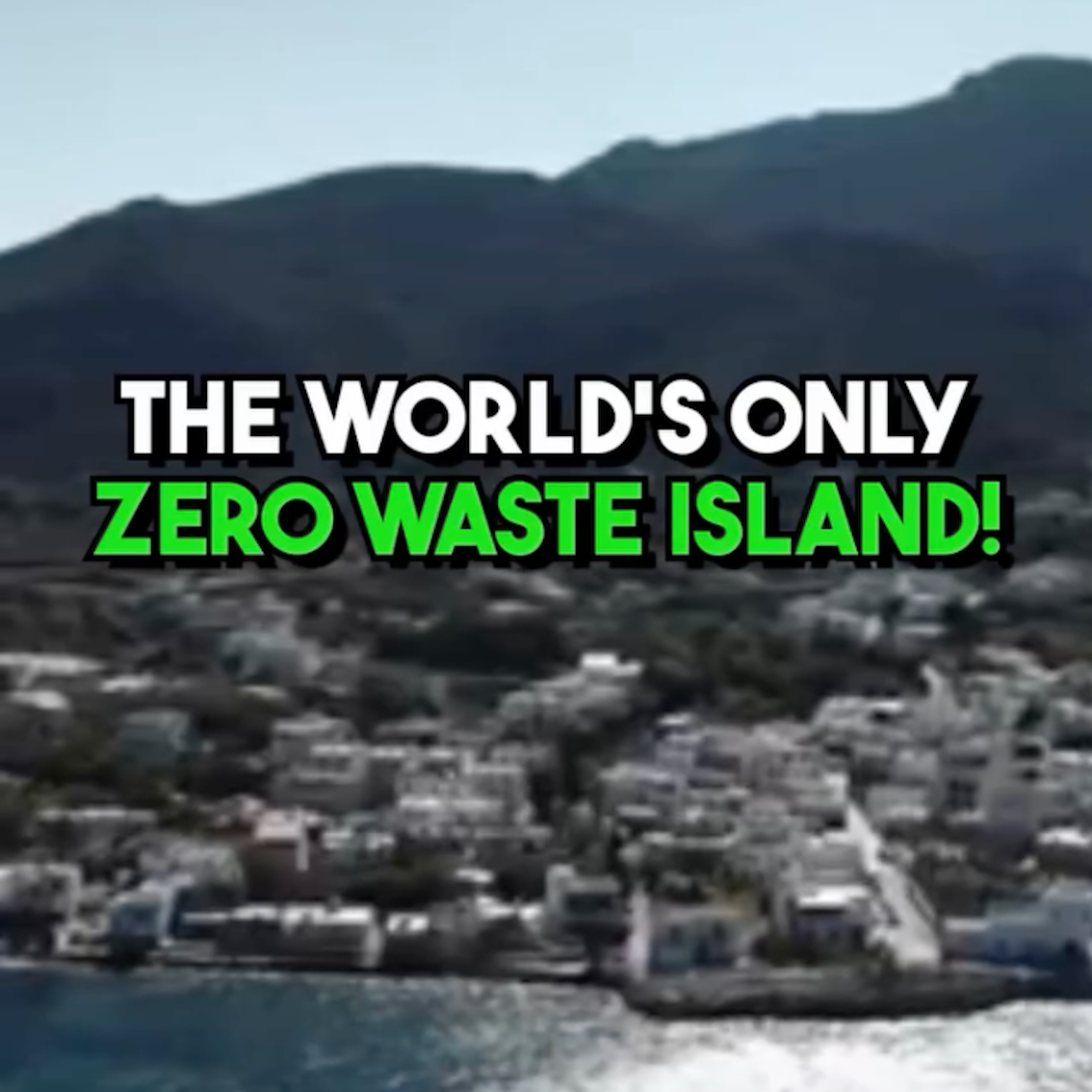 Tilos, the world's only zero-waste island Tilos, the world's only zero-waste island