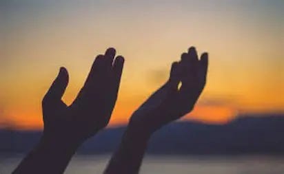 Image result for open hands prayer