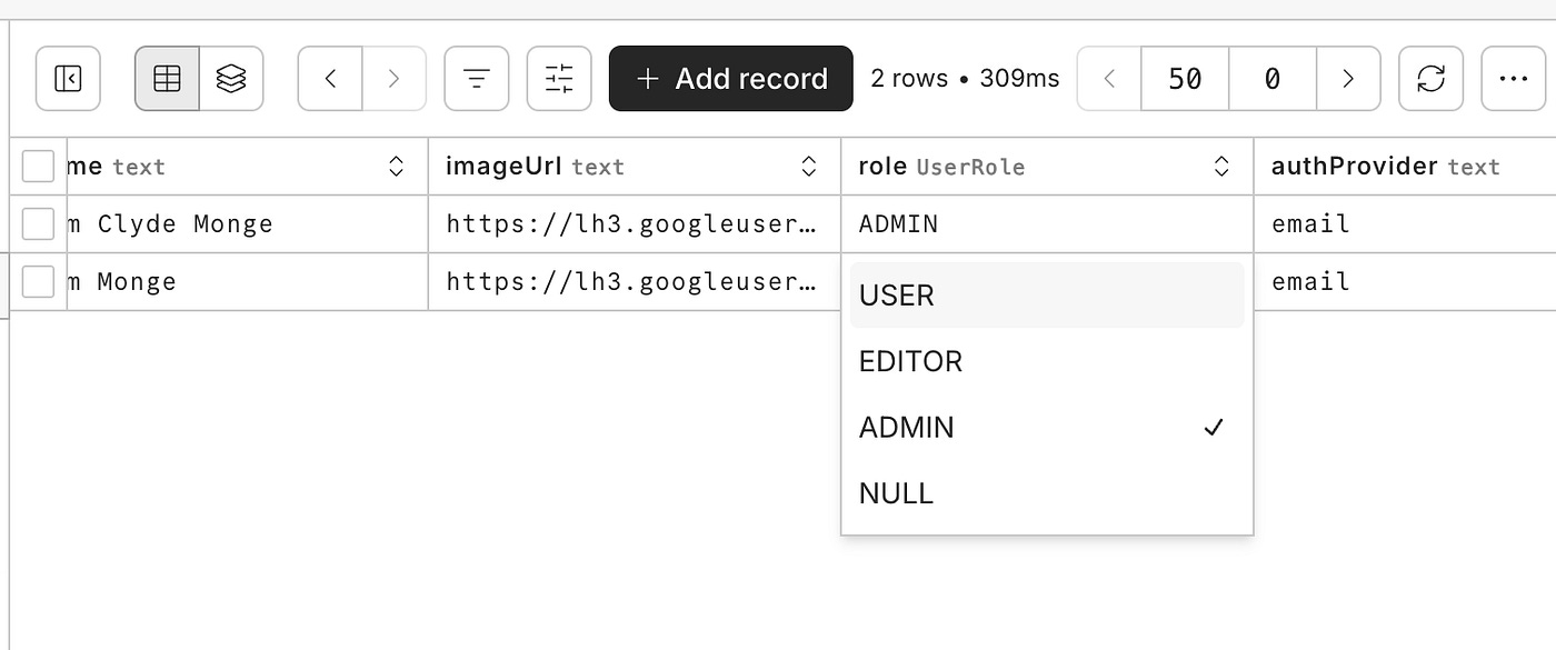 Neon database user role adjustment. Image by Jim Clyde Monge