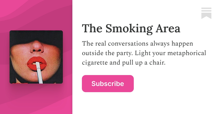 The Smoking Area | Lois Mac
