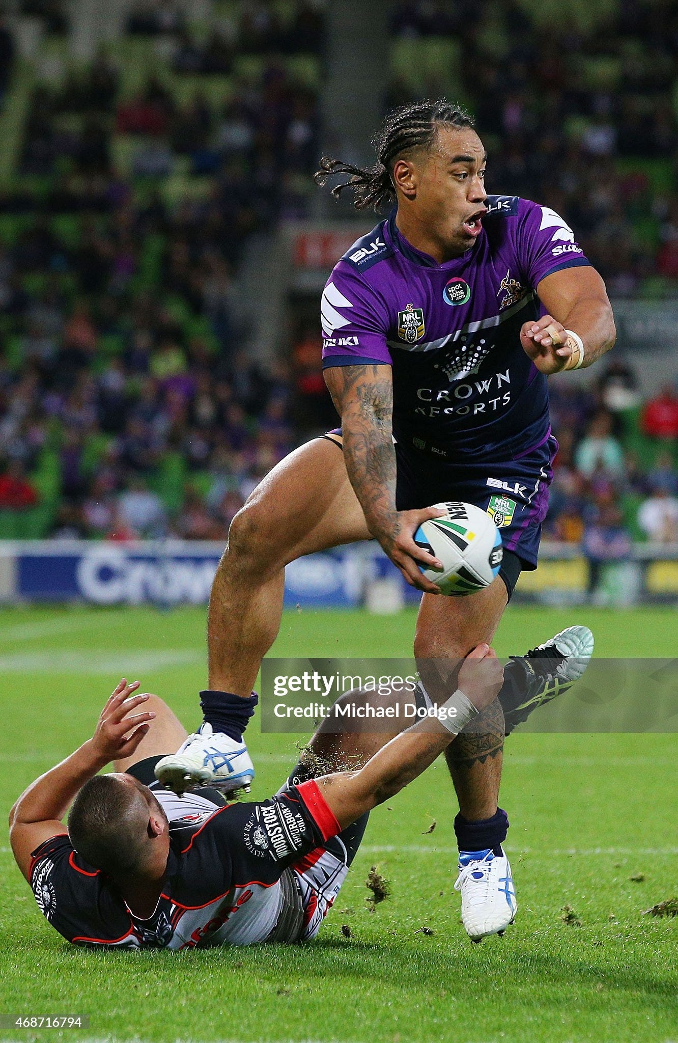 NRL Rd 5 - Storm v Warriors