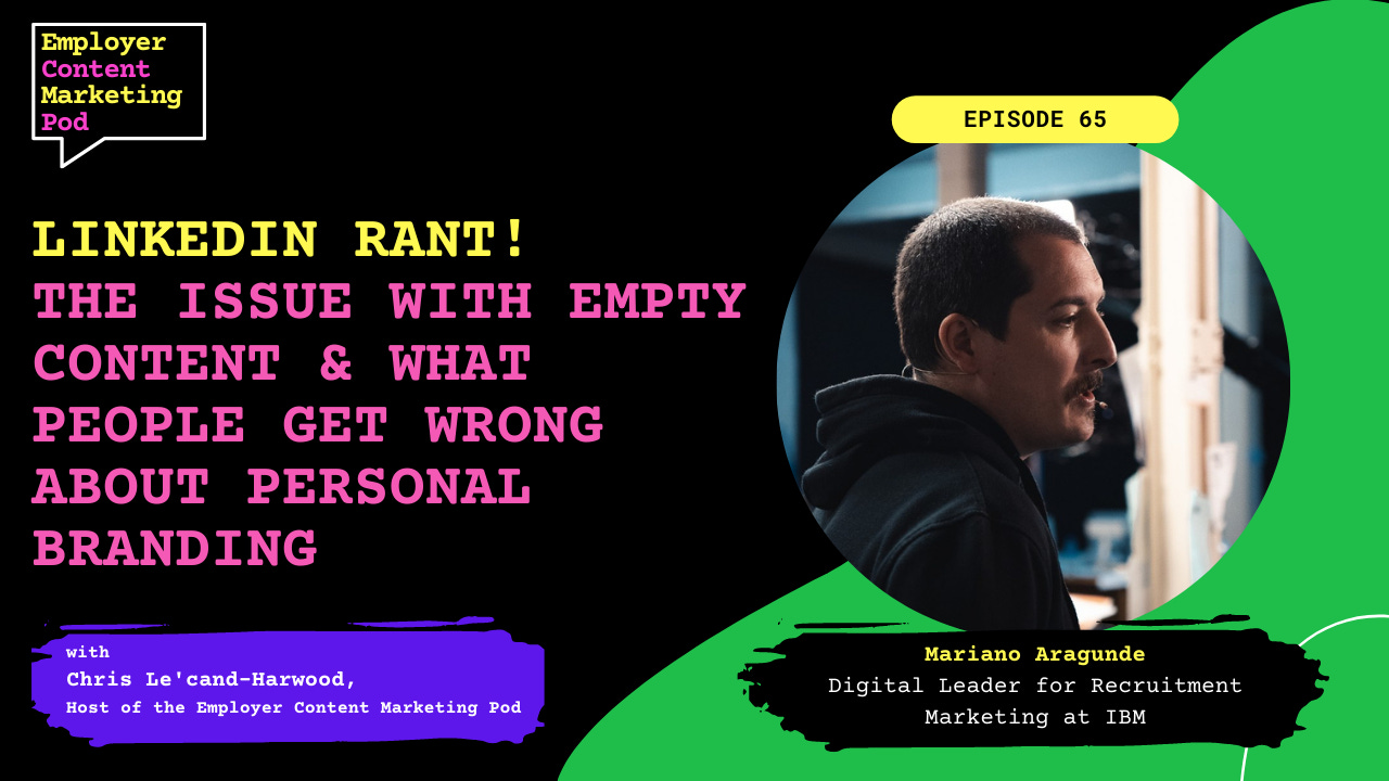 E65: The problem with personal branding on LinkedIn... E65: The problem with personal branding on LinkedIn...