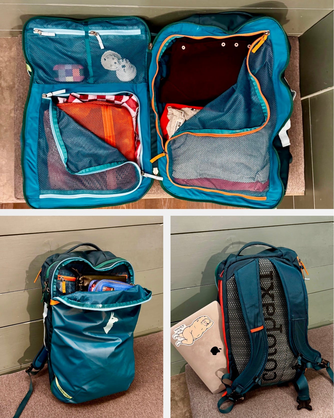 backpack big enough for travel Nordace