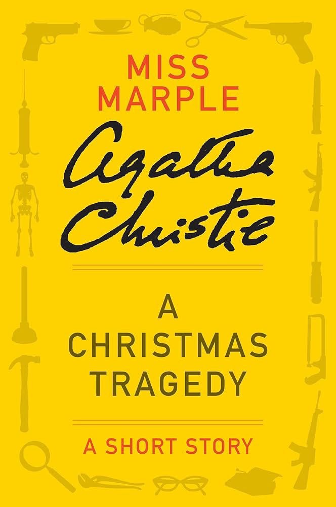 cover image of miss marple short story collection