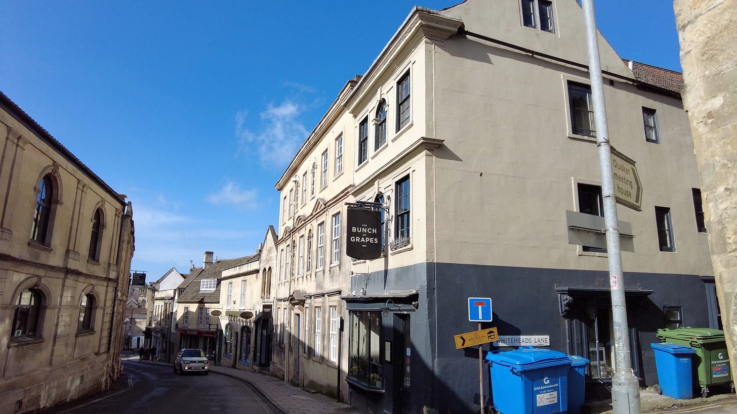 The Bunch of Grapes, Silver Street, Bradford on Avon, Wiltshire