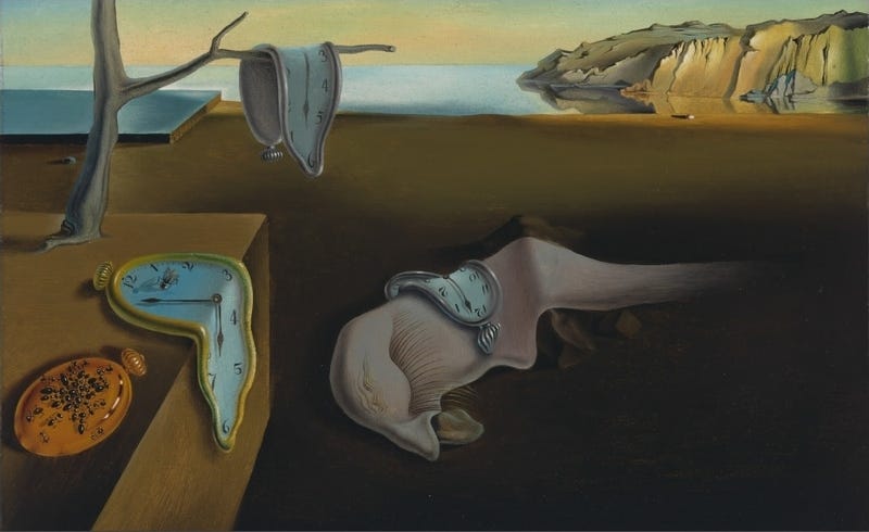 The Persistence of Memory, Salvator Dalì