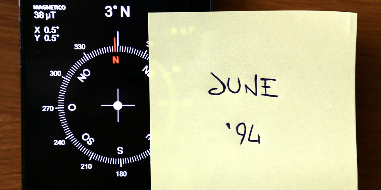 June '94. Danger from the North