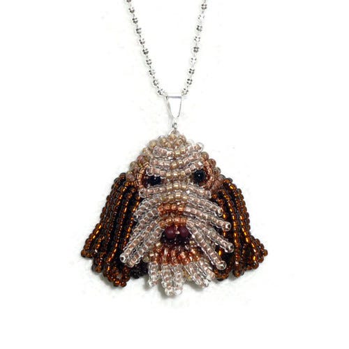 Tiny ITALIAN SPINONE Sterling Silver Necklace Pendant Beadwork Bead embroidery Etsy Amazon Handmade Dog Fashion Jewelry Tiny ITALIAN SPINONE Sterling Silver Necklace Pendant Beadwork Bead embroidery Etsy Amazon Handmade Dog Fashion Jewelry