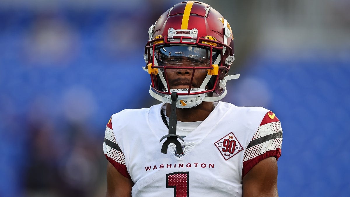 How to Treat Commanders WR Jahan Dotson as Fantasy Football Waiver Wire  Target