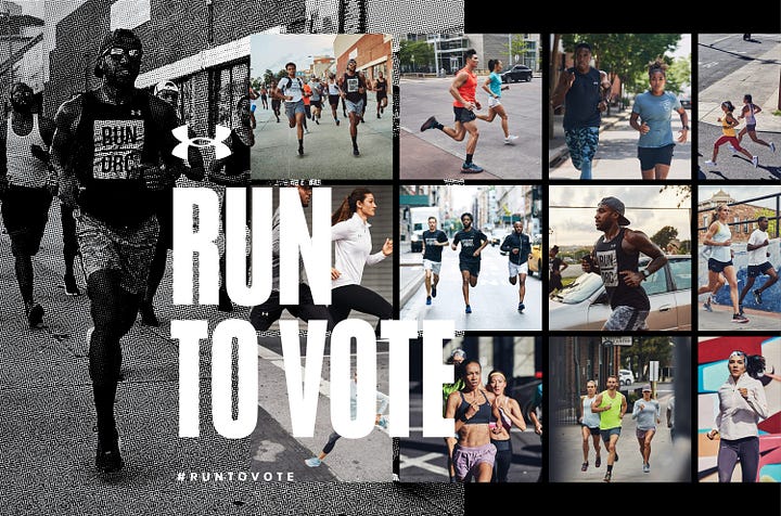L'iniziativa Run To Vote e la presa di posizione del CEO contro le proteste violente del 6 gennaio