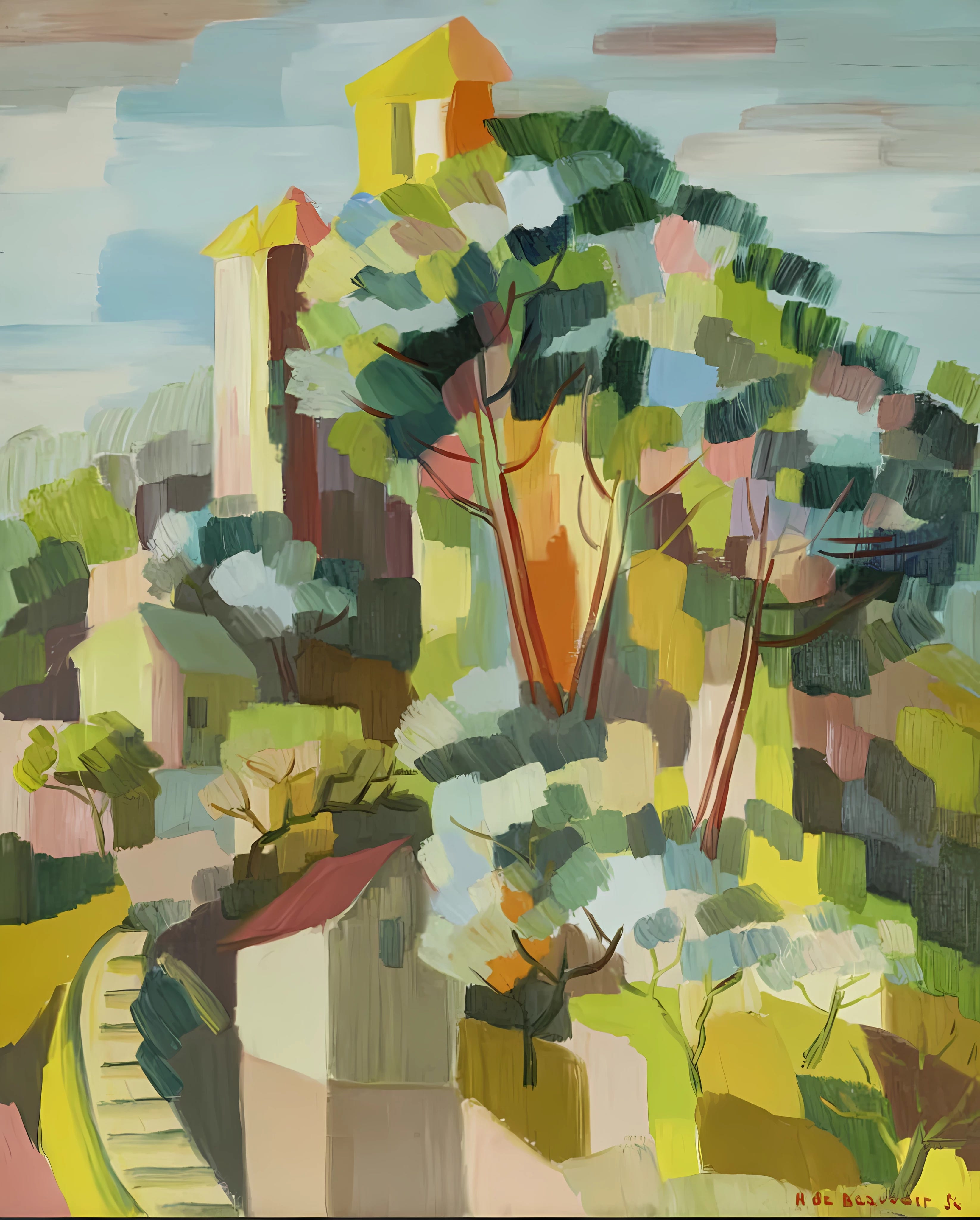 Hélène de Beauvoir: the talented Parisian artist with a very