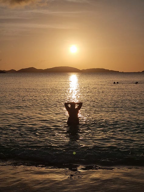 Lots of beach pics at the US Virgin Islands