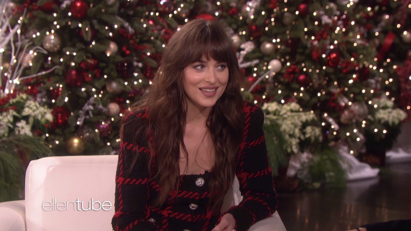 Dakota Johnson and Ellen DeGeneres's birthday feud, explained - Vox