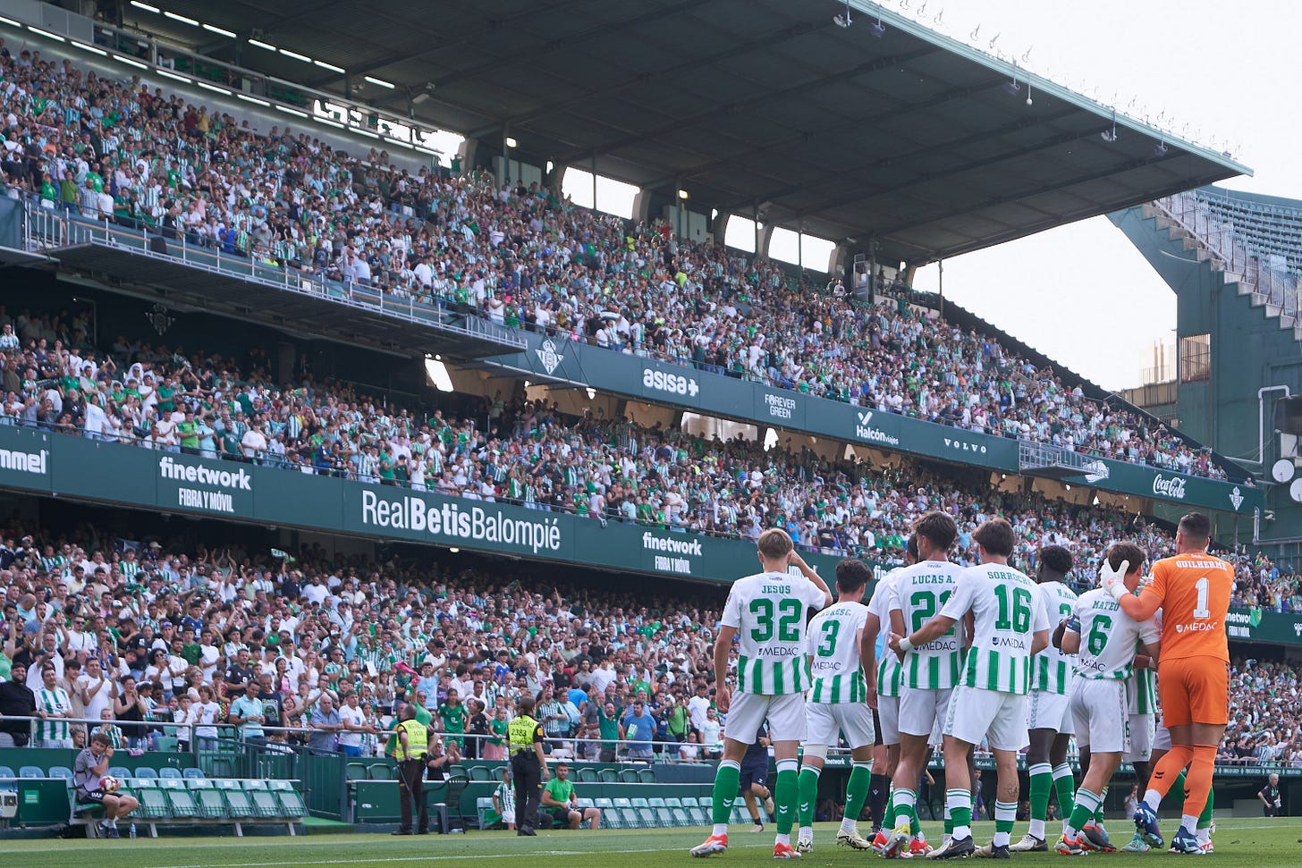 Imagen durante el Betis Deportivo - Pontevedra Imagen durante el Betis Deportivo - Pontevedra