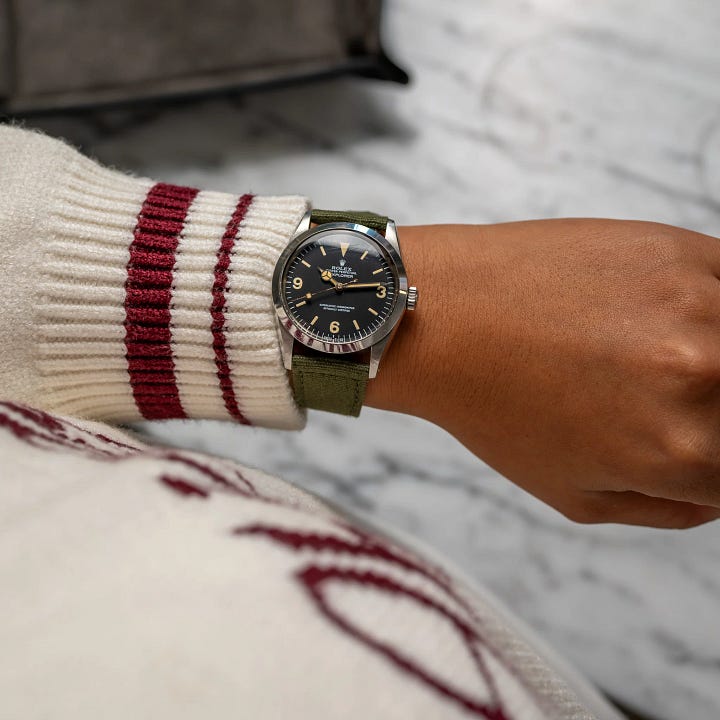 Unpolished Canvas Straps