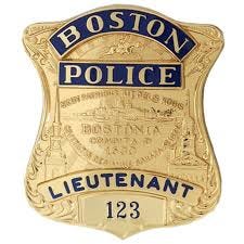 Boston Police Badge