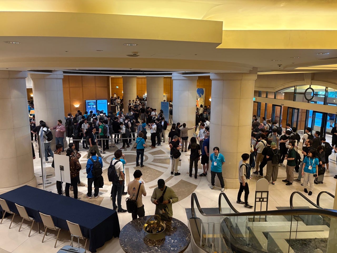 會場排隊照 會場排隊照