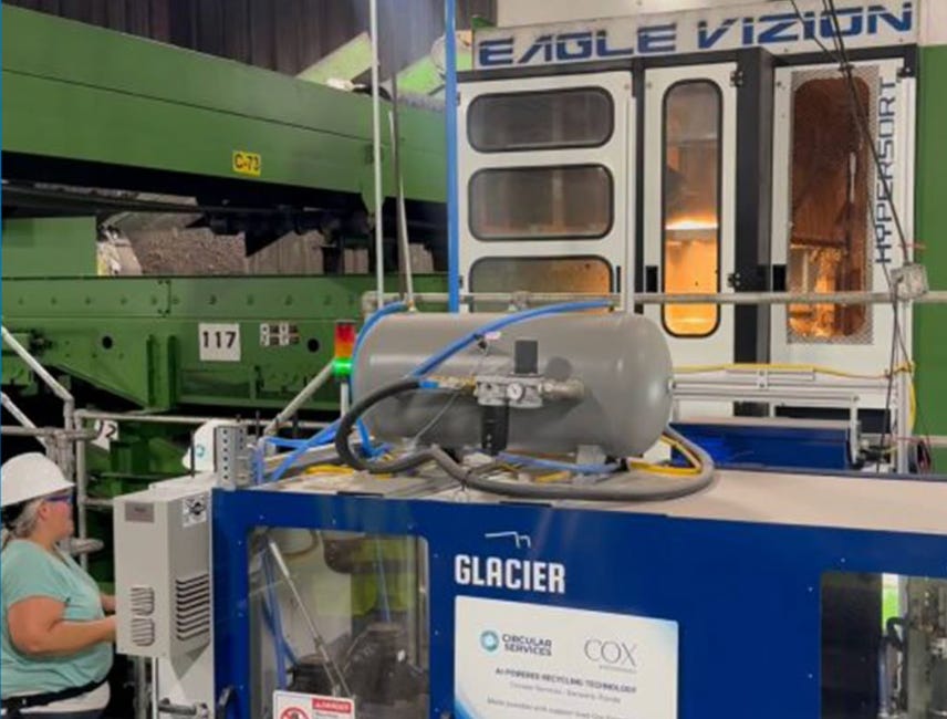 Manatee County Recycling Gets High-Tech Boost With AI-Powered Sorting Technology
