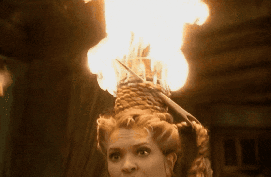 We're running around with our hair on fire". - GIF - Imgur