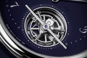 Breguet Classique Tourbillon Extra Plat Automatique 5367, macro close up