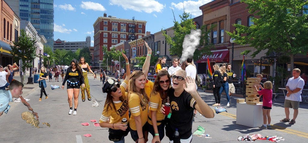 iowa city party