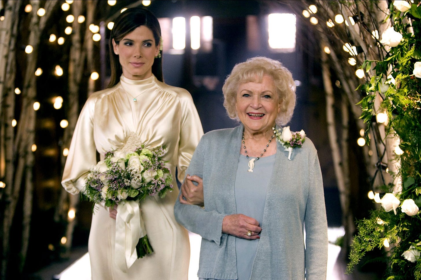 What did Betty White say about Sandra Bullock?