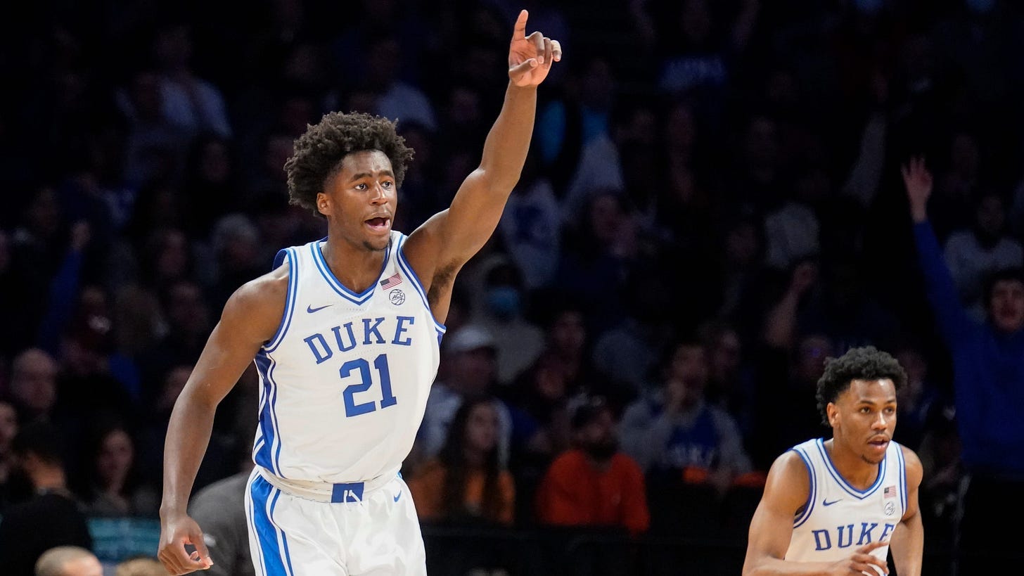 What to know about Duke basketball's AJ Griffin for NCAA Tournament