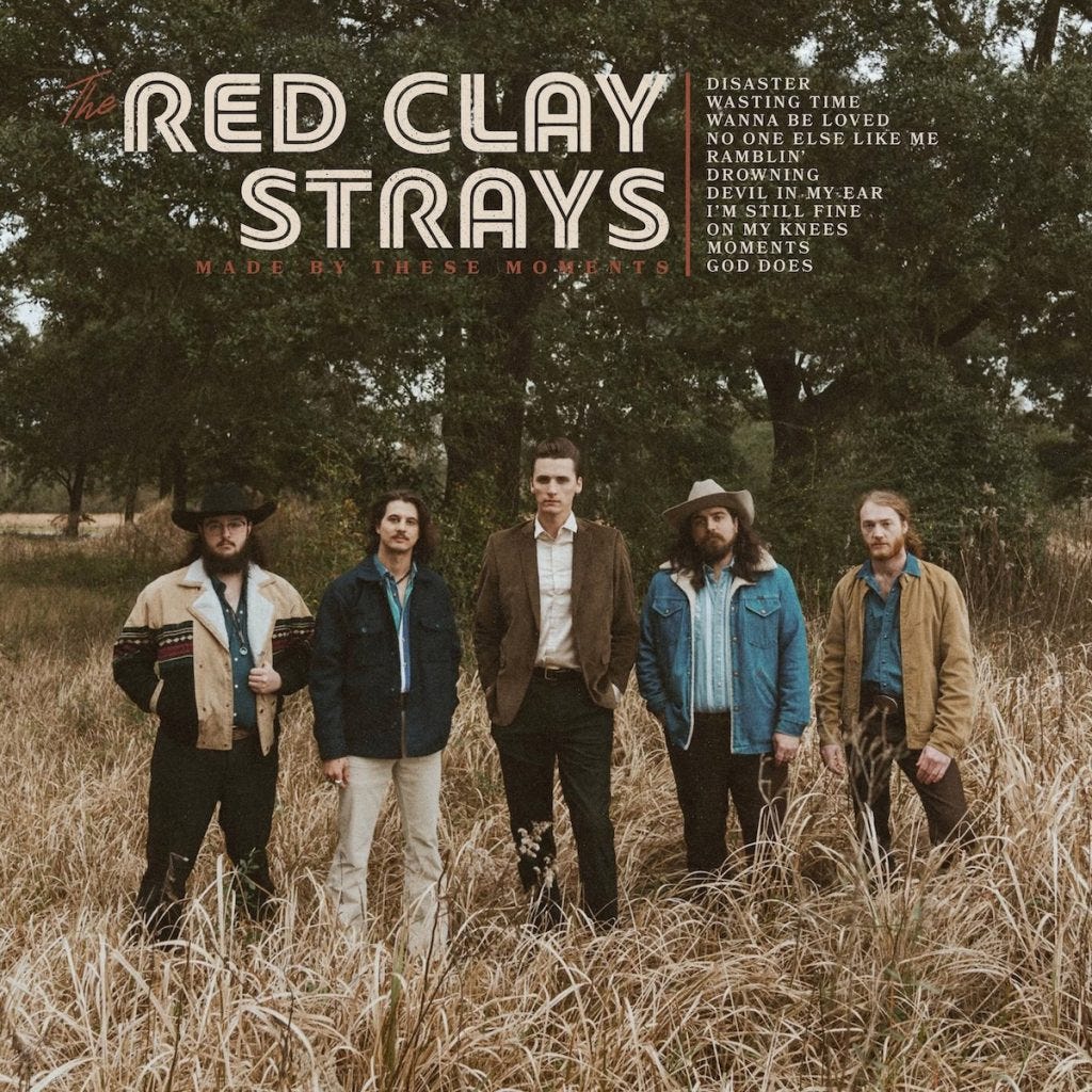 ALBUM REVIEW: On 'Made by These Moments,' The Red Clay Strays Find a Home  in Introspective Songs - No Depression