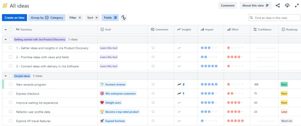 JIRA Product Discovery JIRA Product Discovery