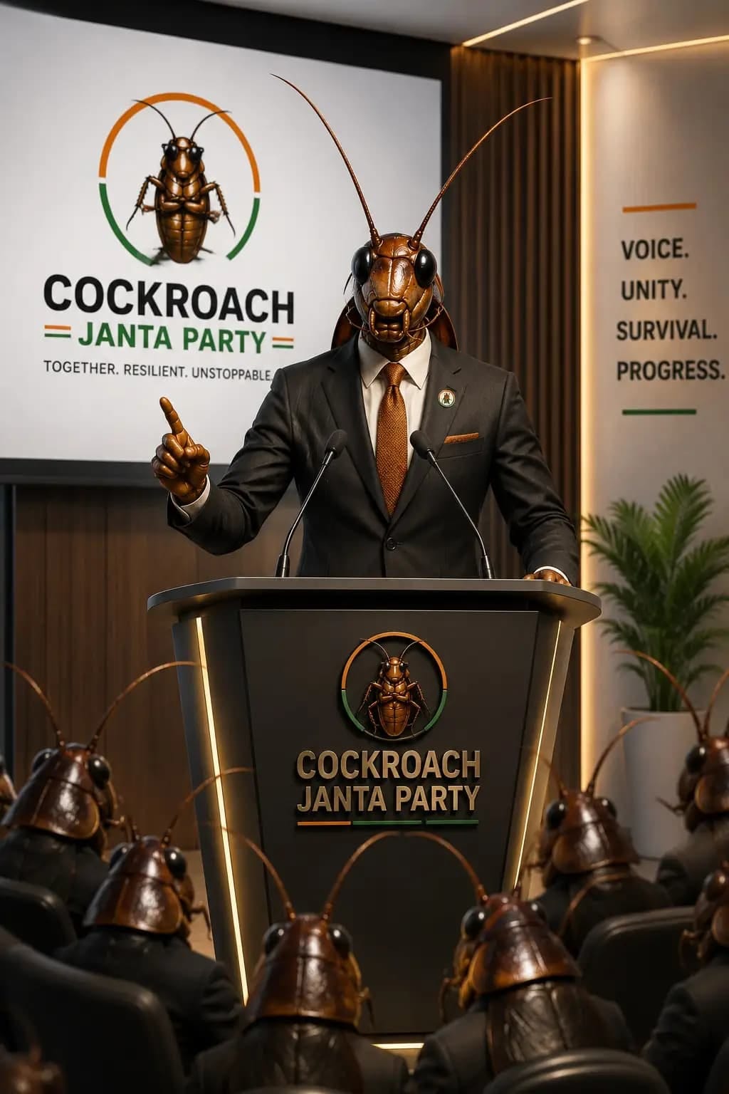 Cockroach Janta Party — Together We Survive