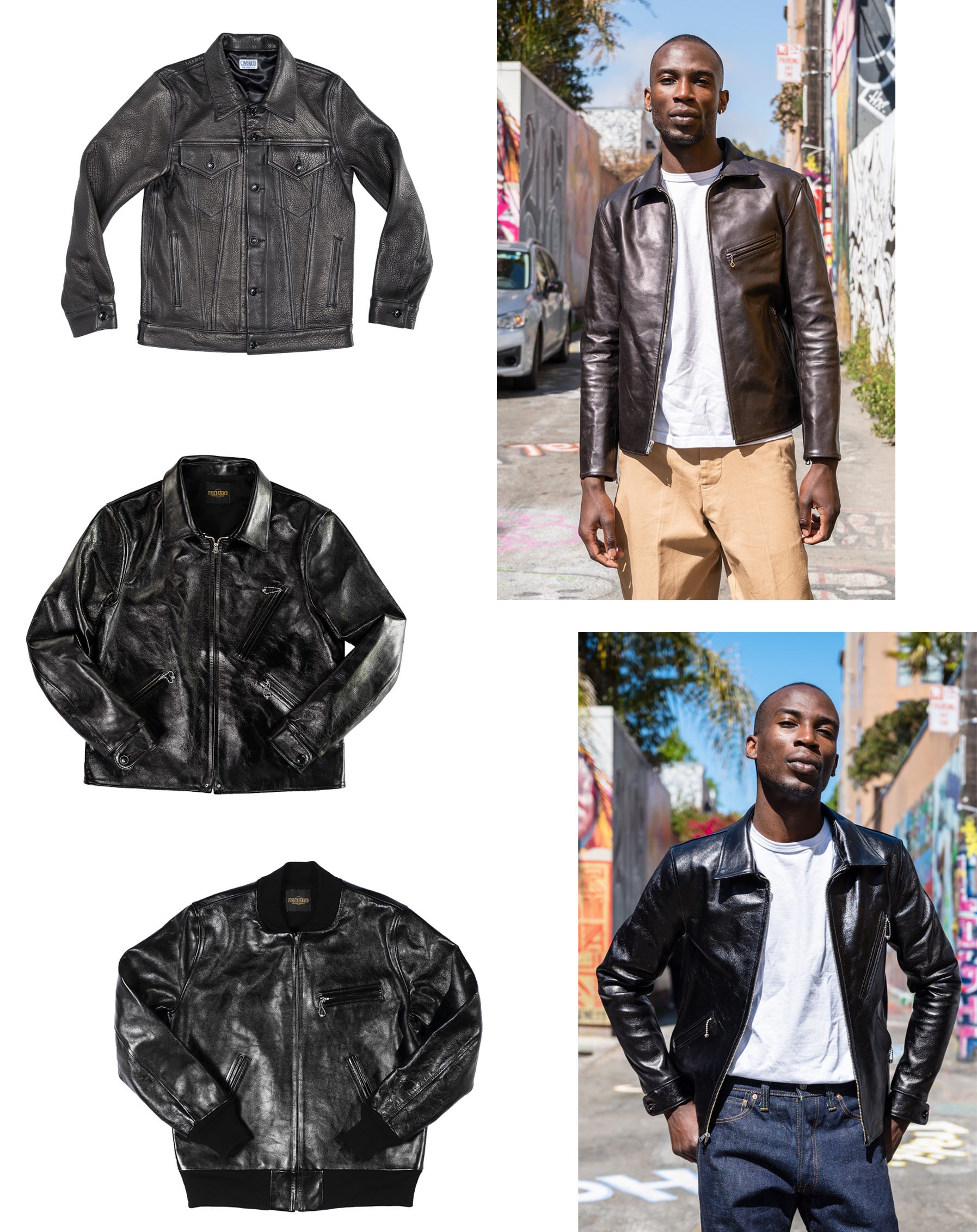 The Leather Jacket Report™ - street night live