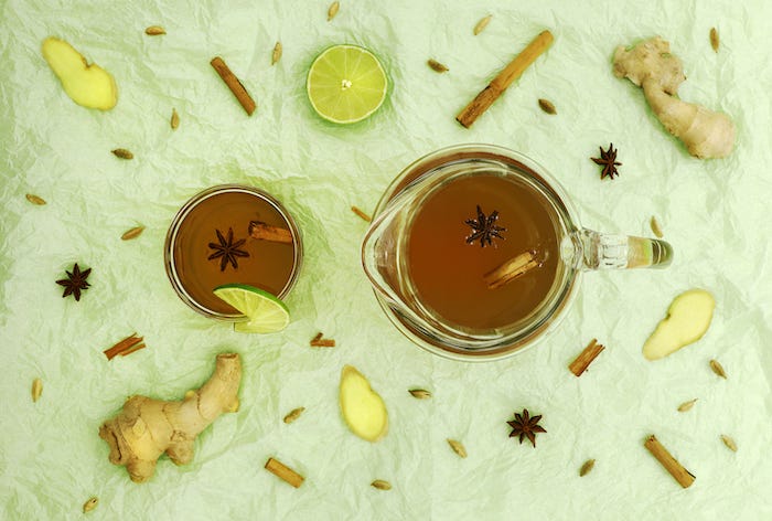 Infusión de jengibre