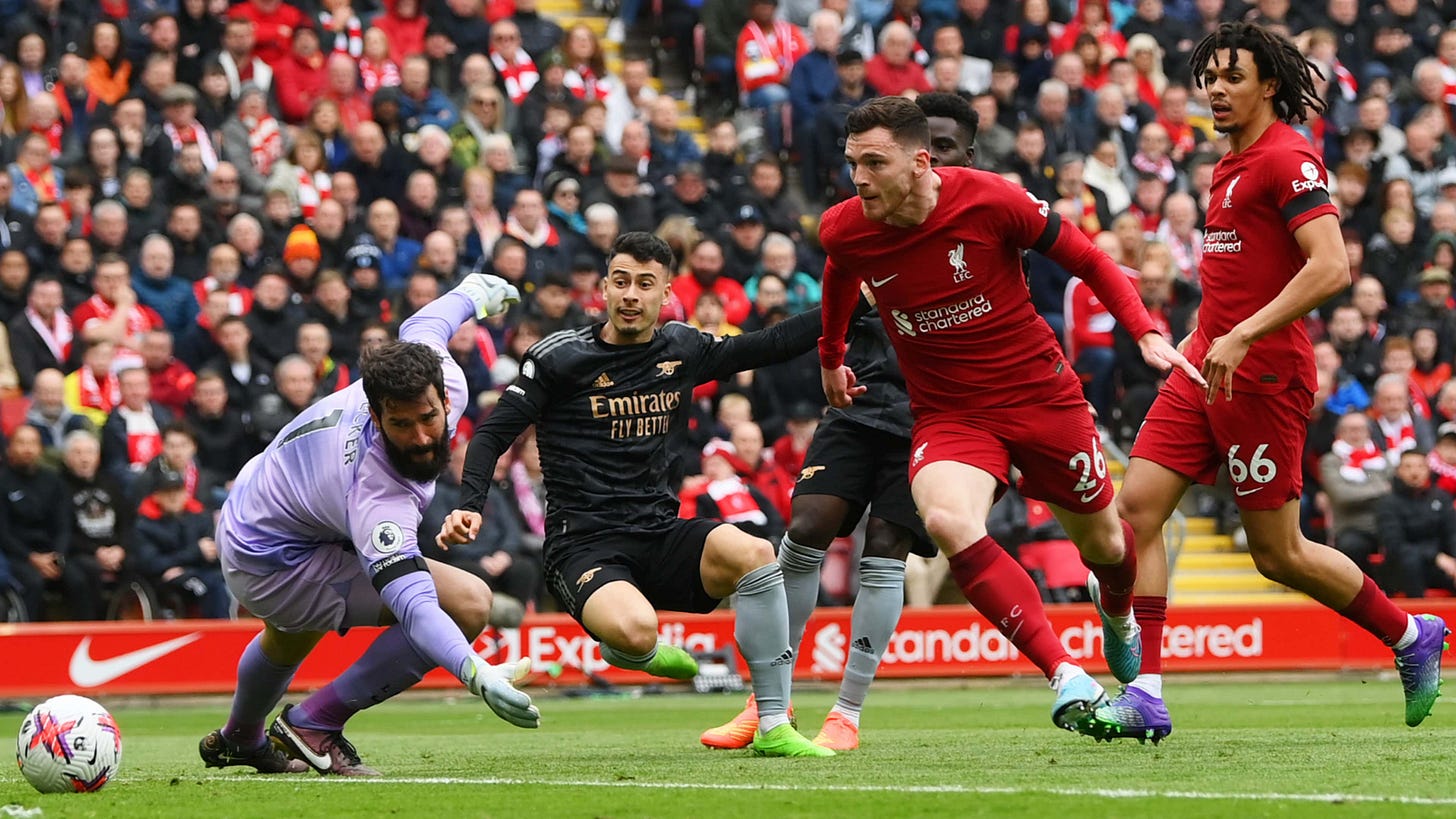 WATCH: Gabriel Martinelli delivers AGAIN! Arsenal take lead at Anfield  thanks to Brazilian's smart finish - assisted by Virgil van Dijk! |  Goal.com UK
