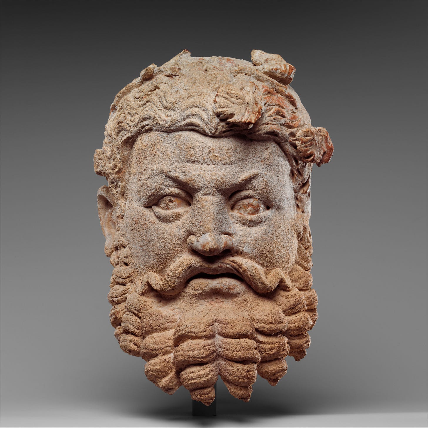 Head of Dionysos (The God of Wine and Divine Intoxication ...