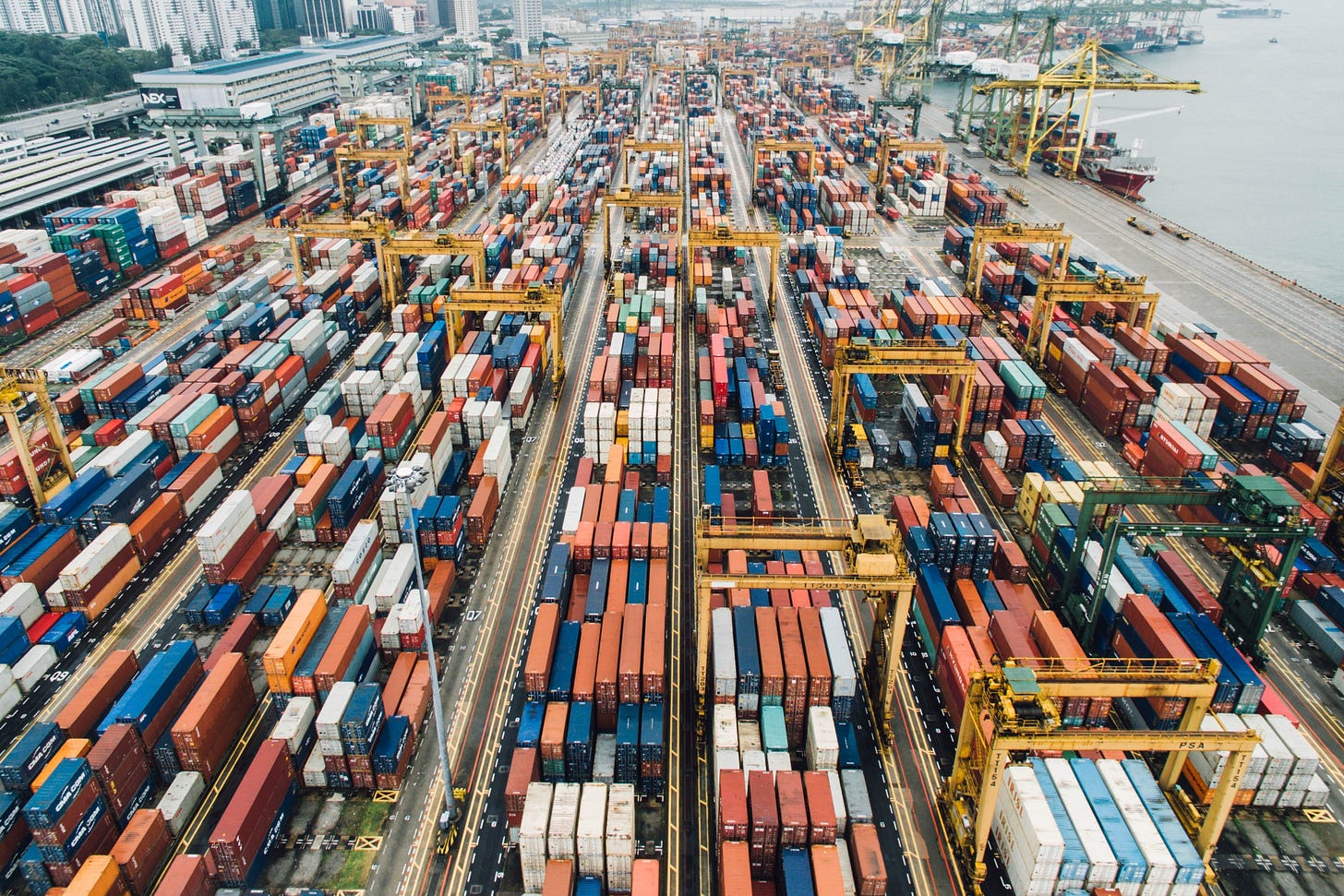 What are the different types of ocean shipping services?