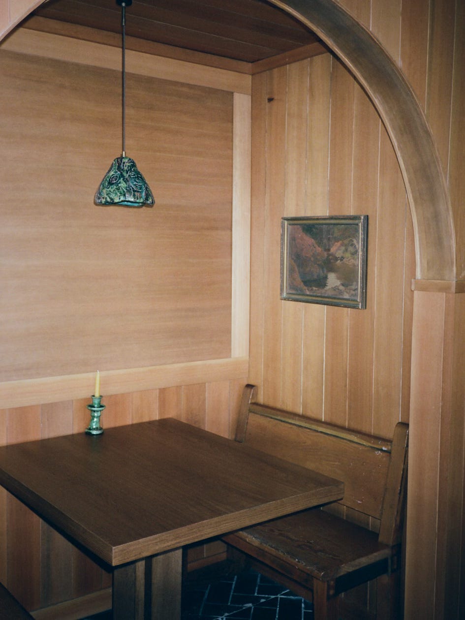 Inside Sam's Place