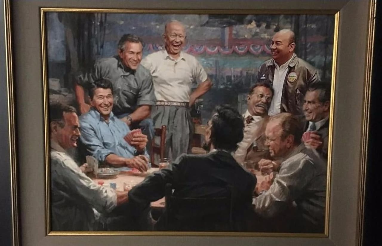 Where did that picture of Cliff Rosenberger hanging out with GOP presidents  come from? - cleveland.com