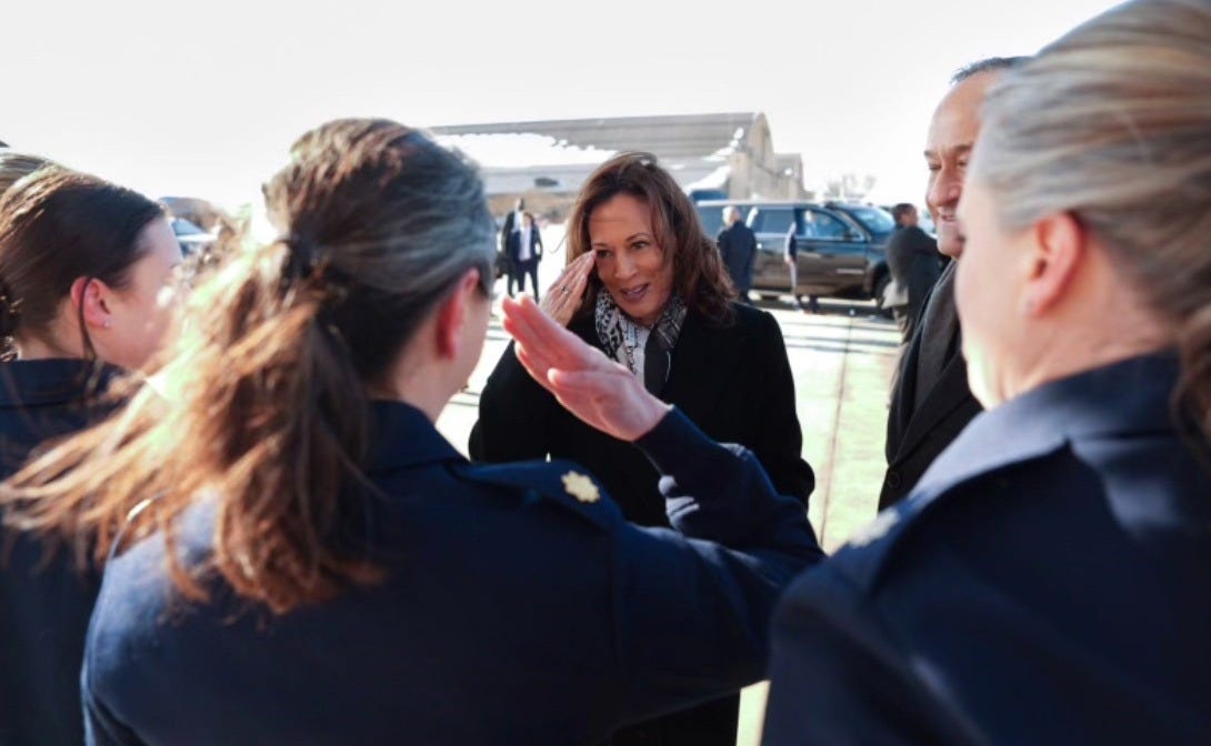 A person saluting a person

AI-generated content may be incorrect.