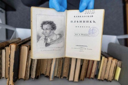 Une édition rare d'un livre d'Alexandre Pouchkine