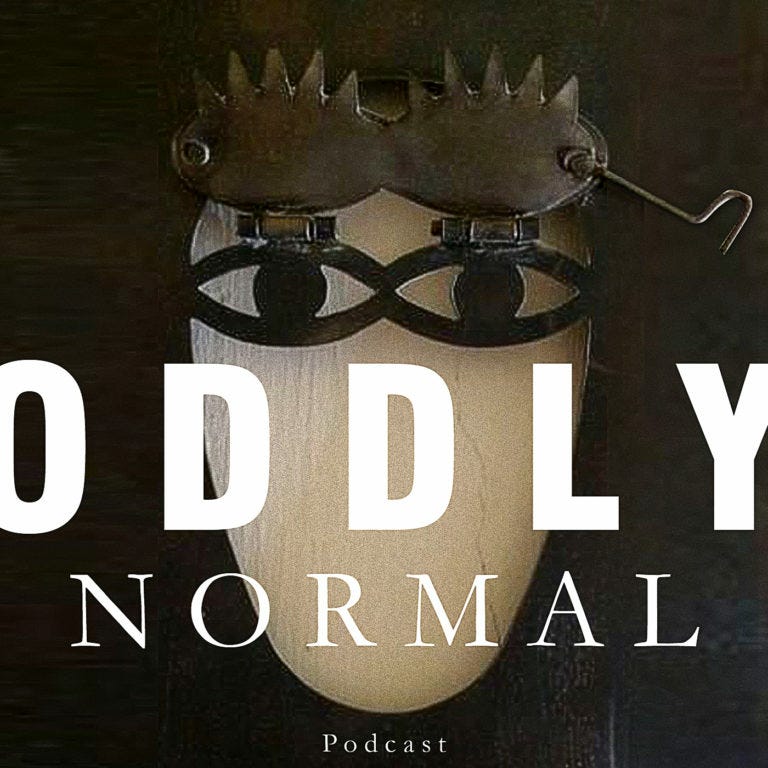 Oddly normal self-help logo