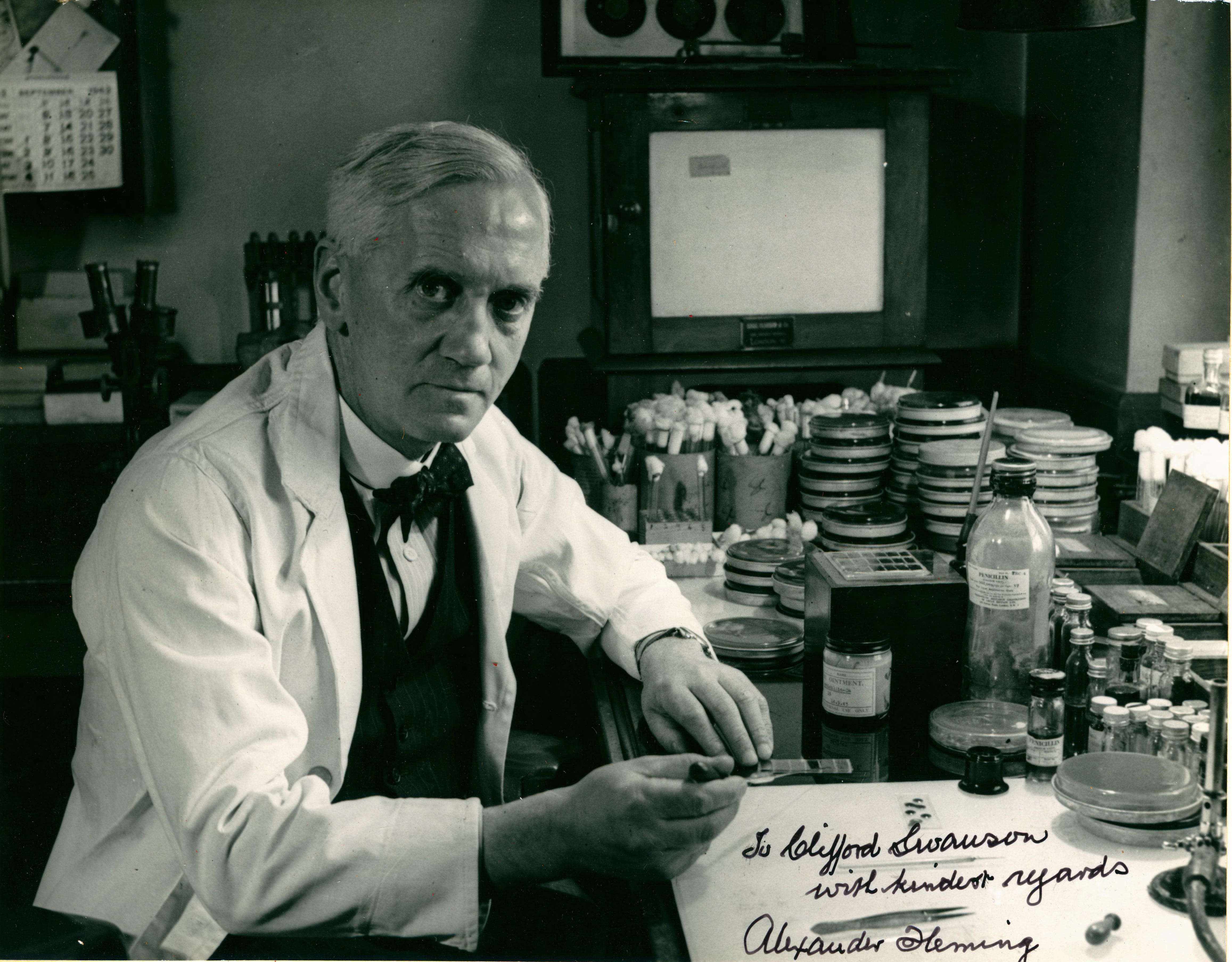 Sir Alexander Fleming Penicillin Discovery